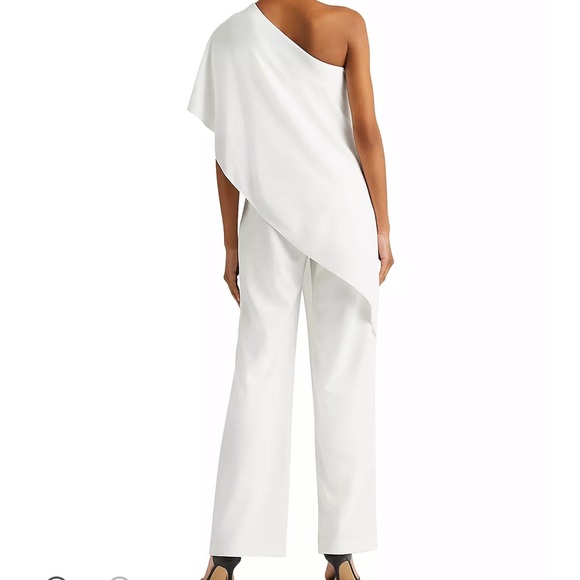 Lauren Ralph Lauren Tiered One-Shoulder Jumpsuit - Picture 5 of 6